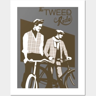 Tweed Ride Vintage Cycling Posters and Art